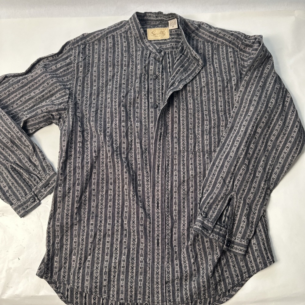 Scully M Men's Gray Rangewear Long Sleeve Shirt RN WPL 10388